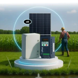 LEXRON 3 HP 2.2 kW 3x220V Monofaze Hazır Tarımsal Sulama Sistemi Seti