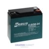 ORBUS 12V 24AH ELEKTRİKLİ MOTOR AKÜSÜ