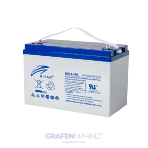 RİTAR 12 V 100 Ah DG Serisi Jel Akü / Batarya